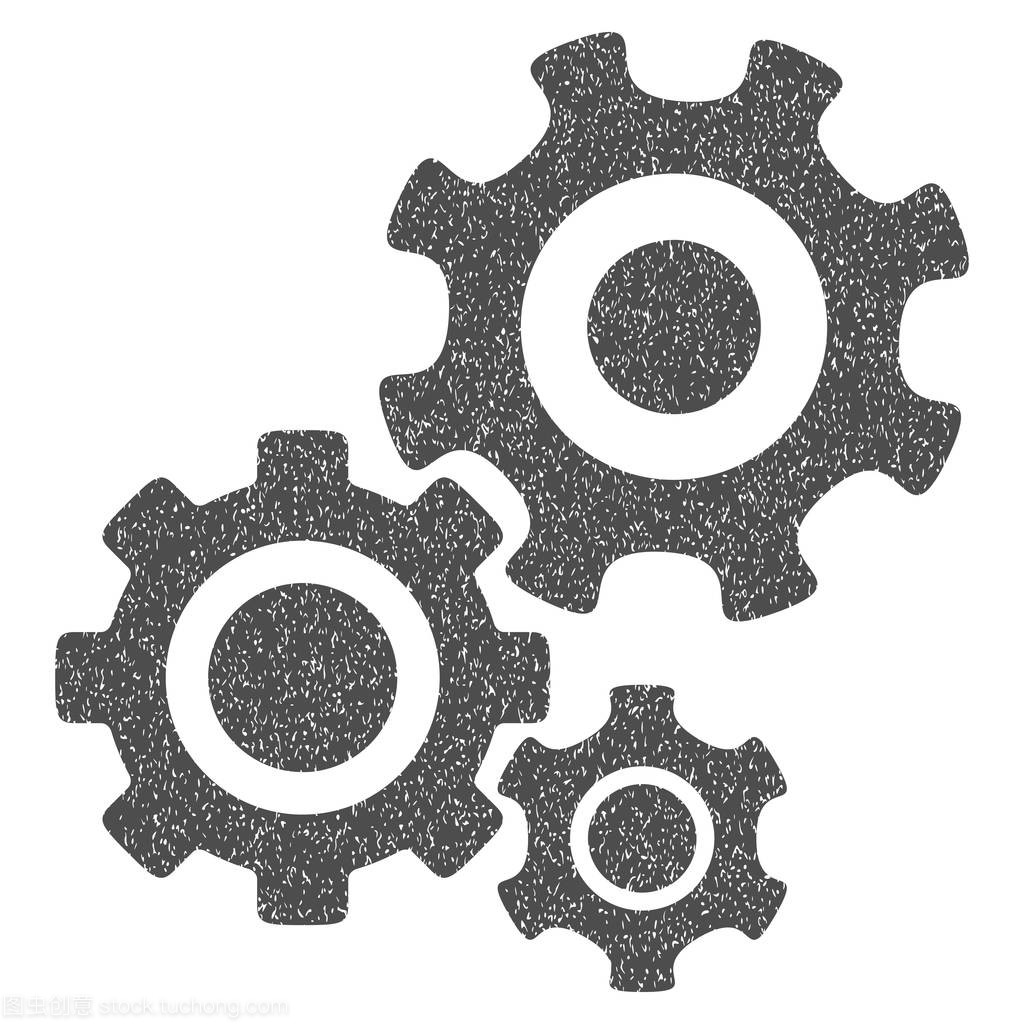 齒輪機制肌理質(zhì)感圖標(biāo) 鏈輪的藝術(shù)與技術(shù)融合